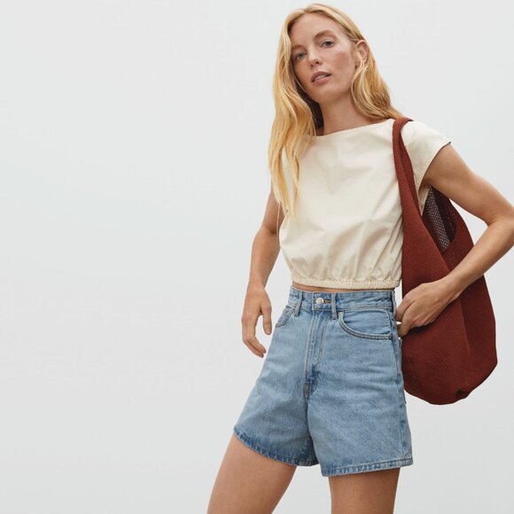 Everlane Bubble Top, Small, Canvass - Picture 1 of 3